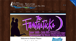 Desktop Screenshot of festivaltheatre.org