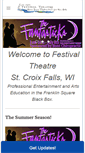 Mobile Screenshot of festivaltheatre.org